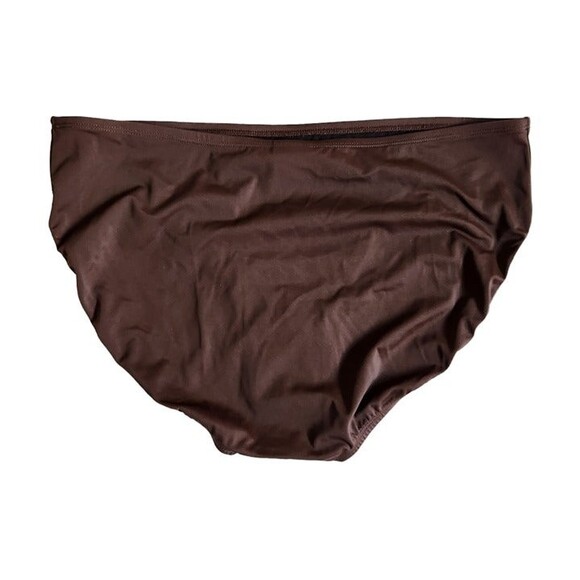 Jantzen Classics brown swim suit bathing suit bottom sz 14 - Picture 2 of 10